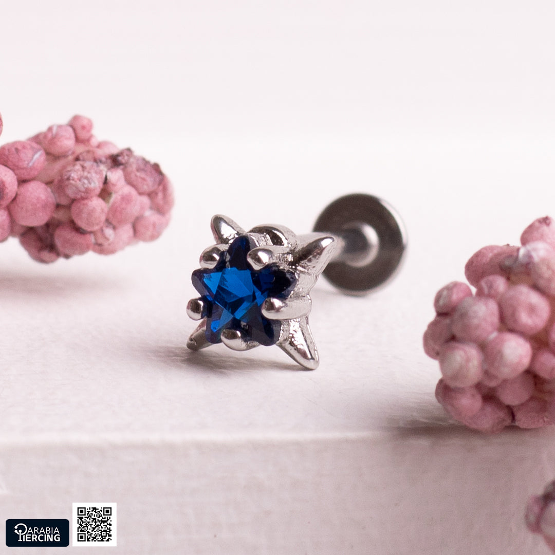 Colorful Stars Flatback