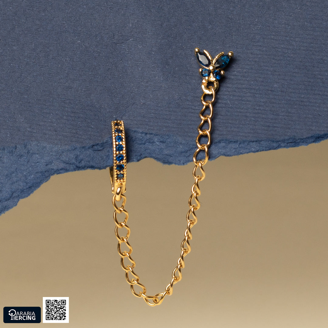 Butterfly Connected Earrings