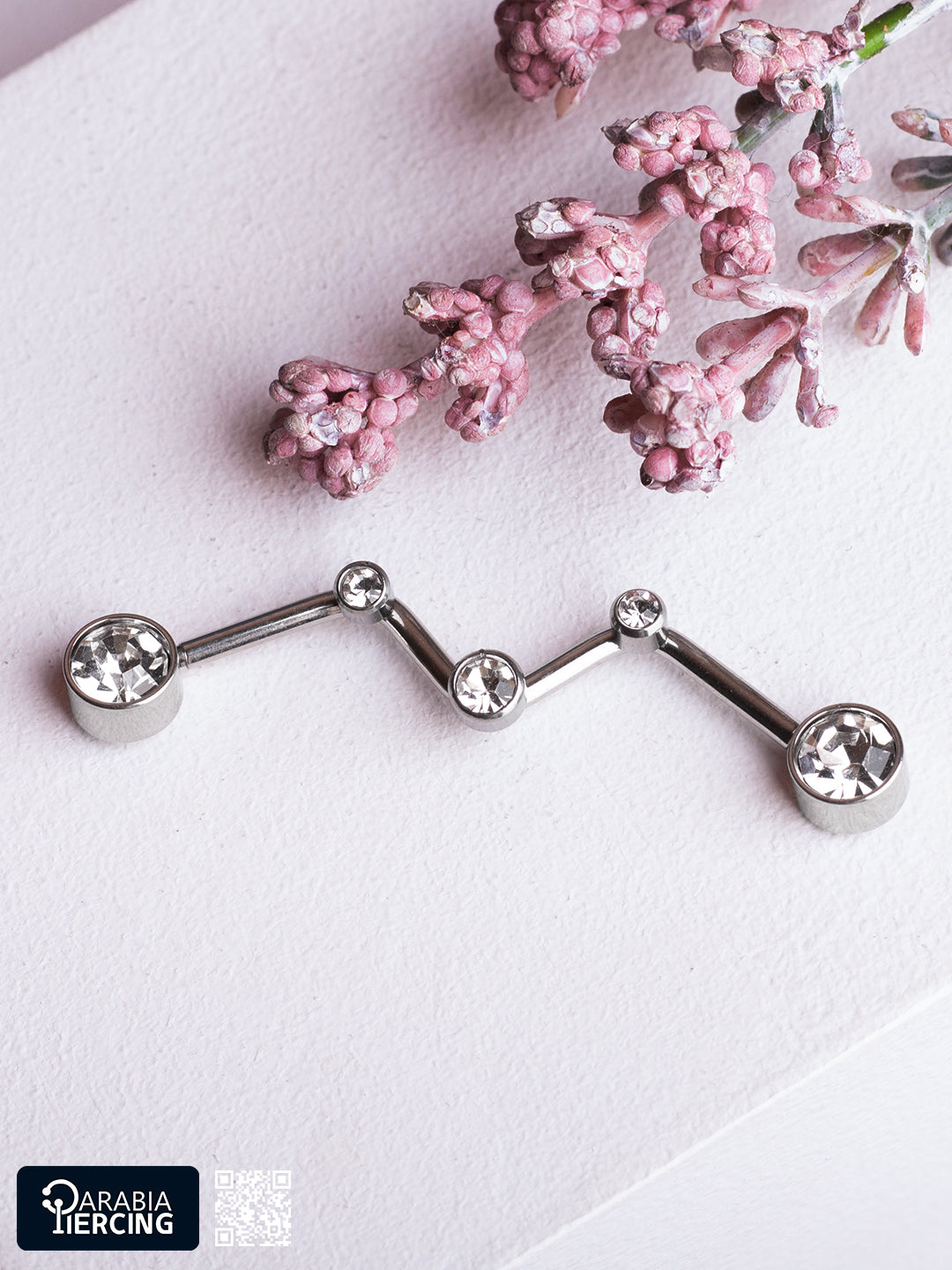 Zig Zag Industrial Earring