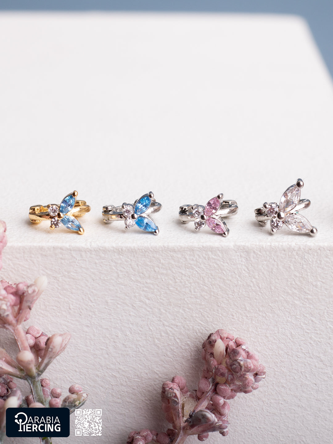 Silver Butterfly Clicker