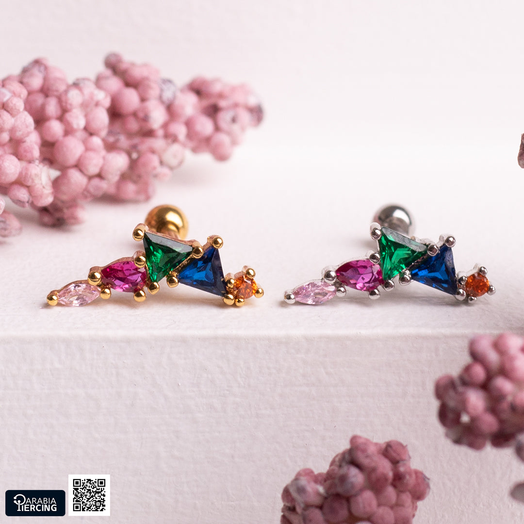 Colorful Triangle Ballback