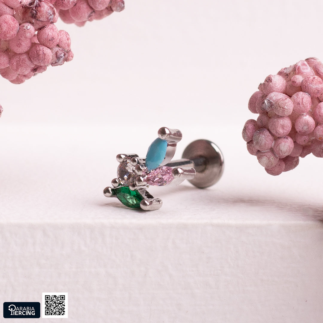 Colorful Big Leaf Flatback