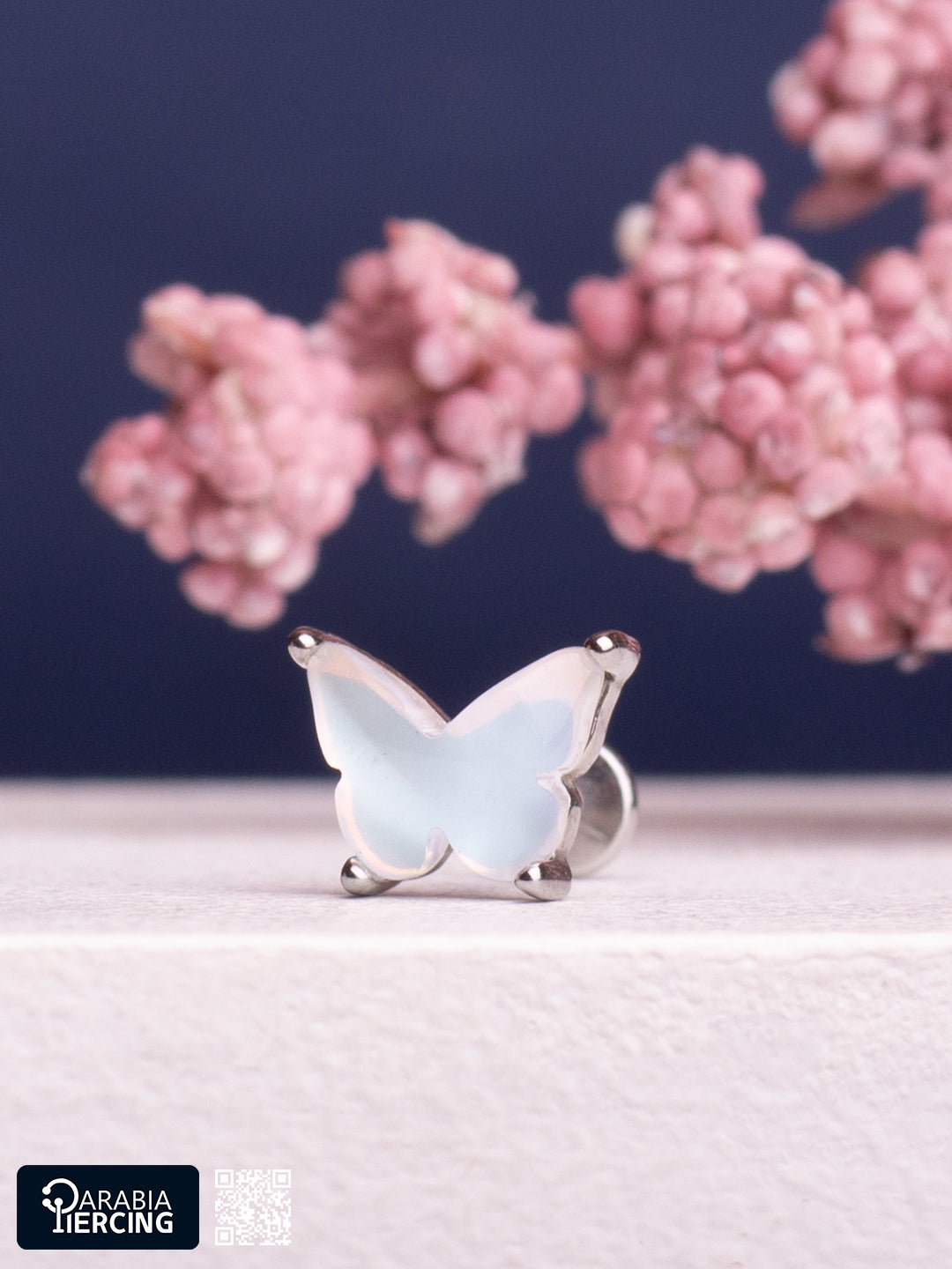 Hologram Butterfly Flatback