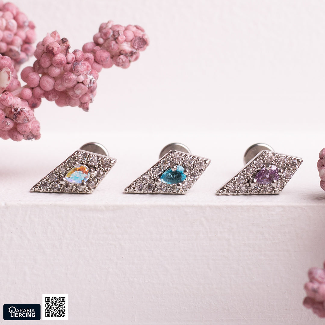 Colorful Stone Flatback