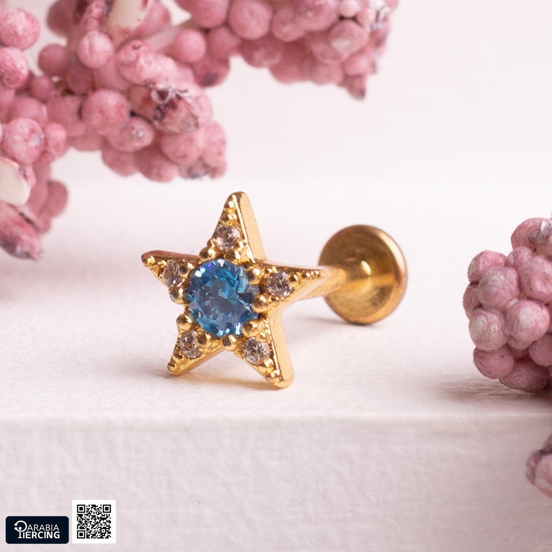 Colorful Star Flatback