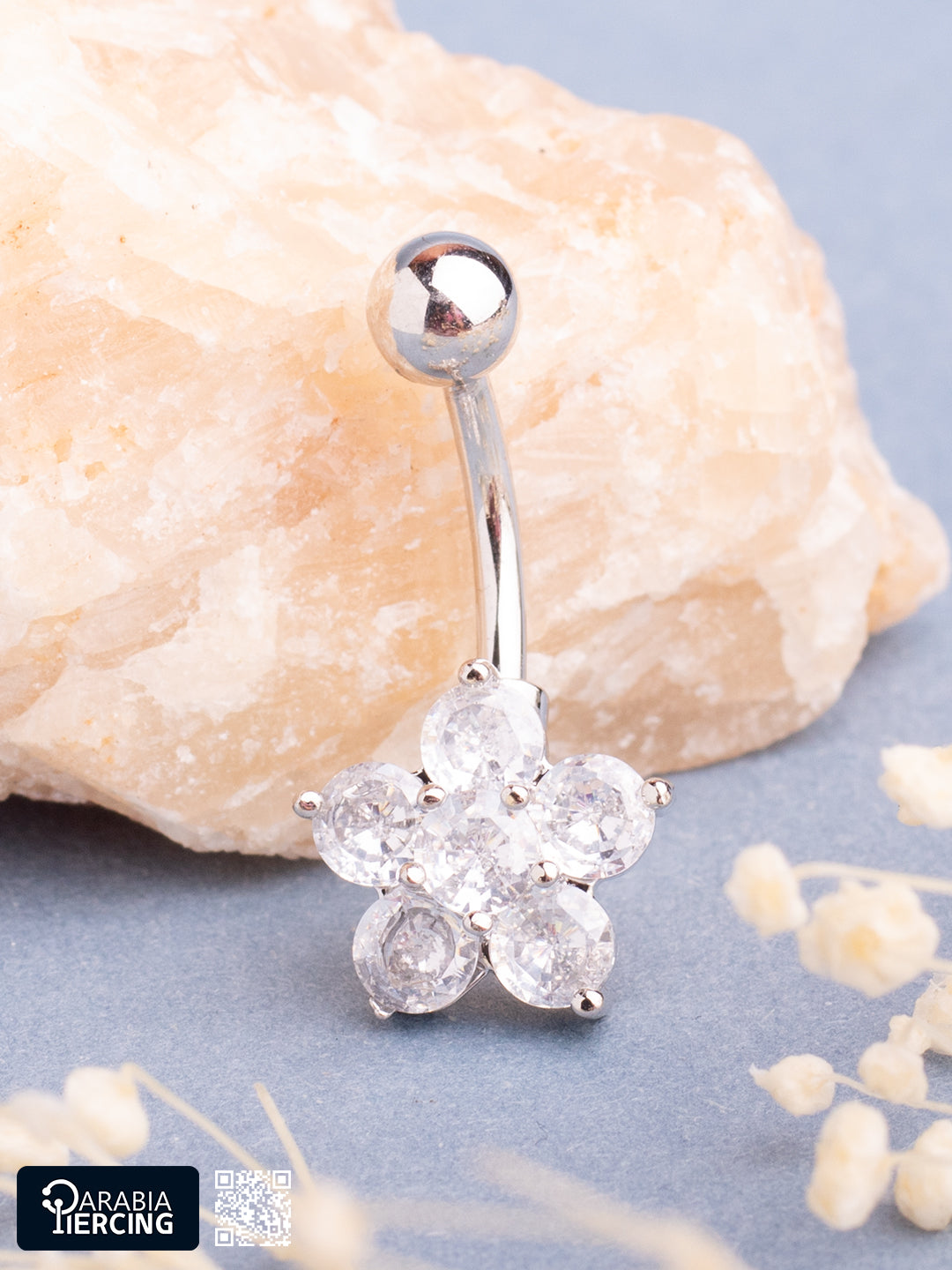 Flower Bellybutton Ring