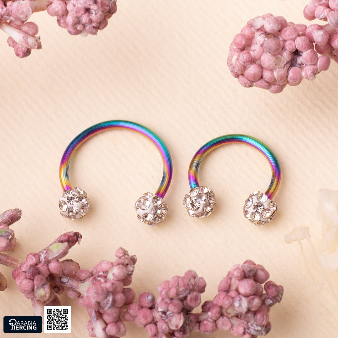 Double Discoball Horseshoe