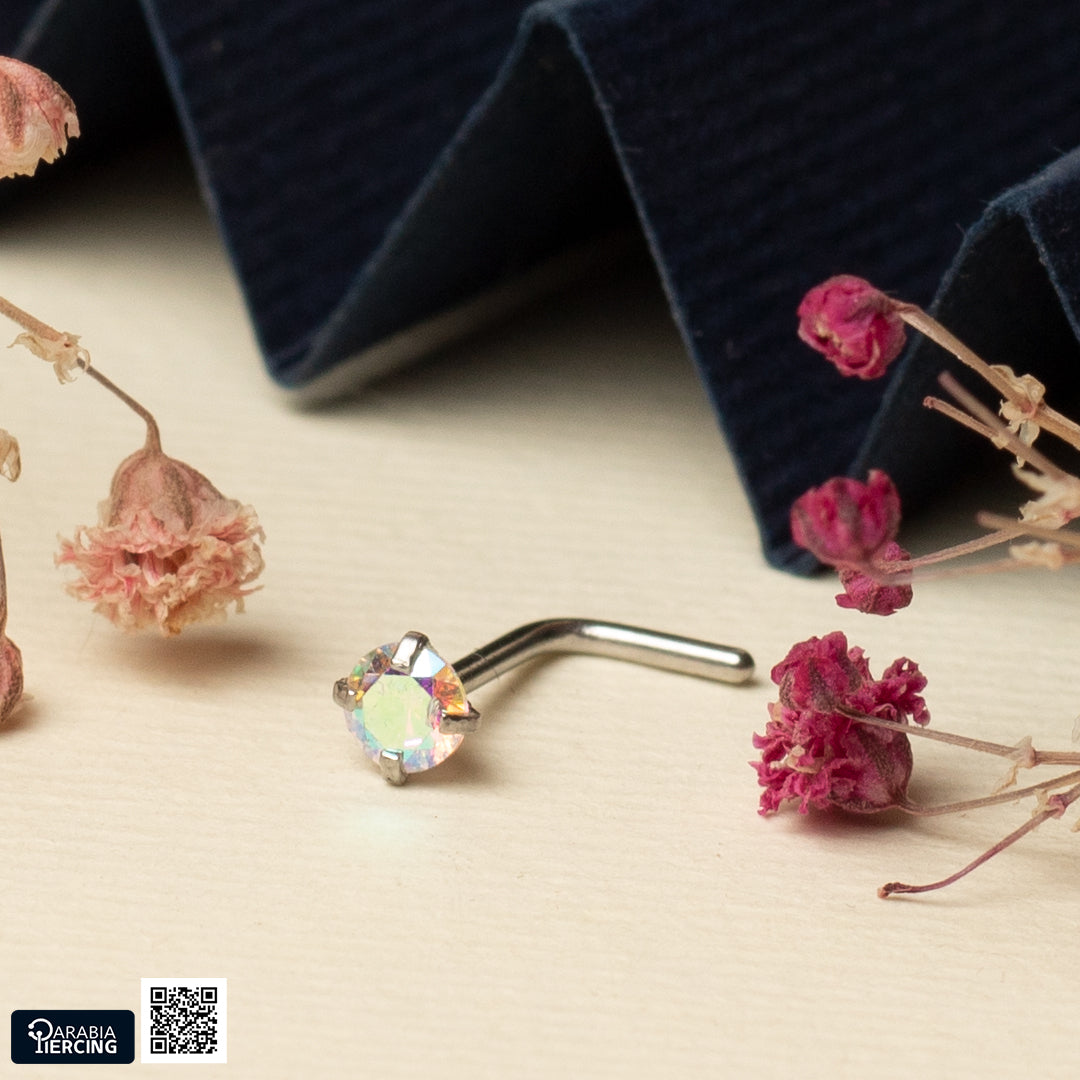 Colorful big Circle L Shape