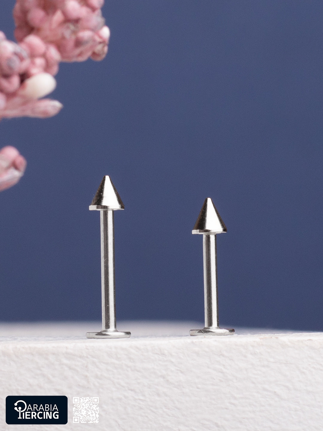 Basic Silver Spike Flatback
