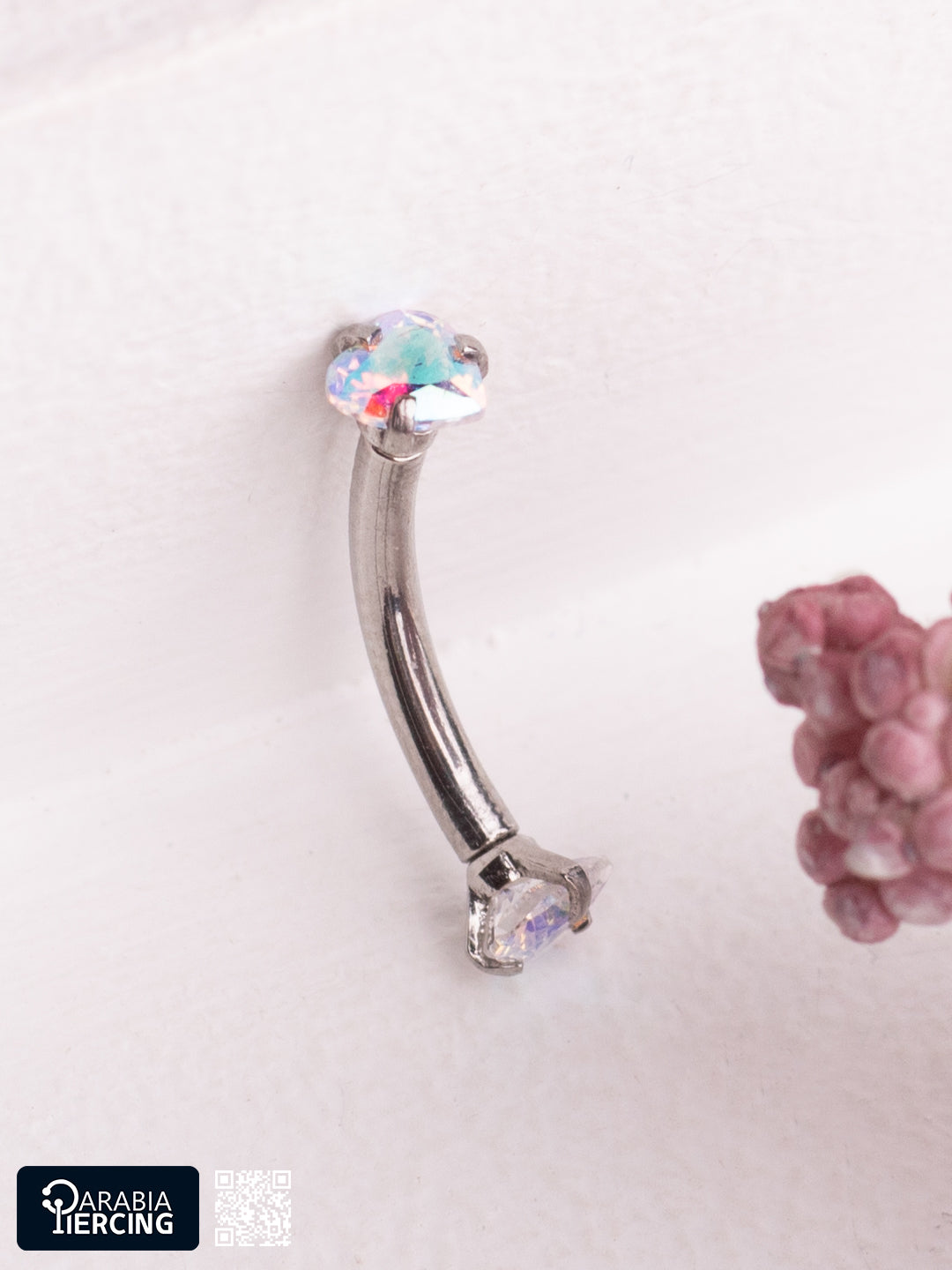 Multicolor Zircon Banana Shape