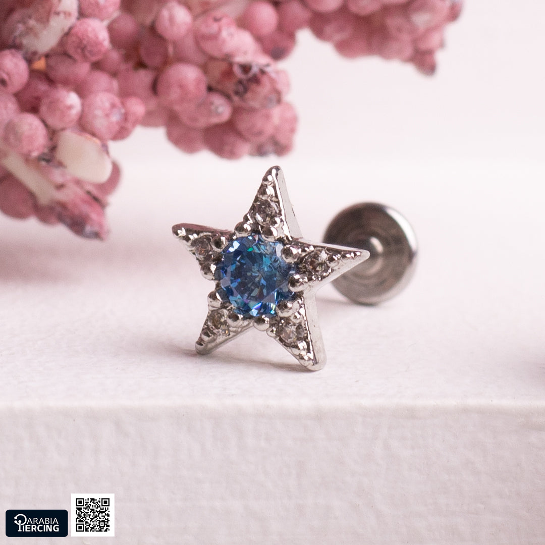 Colorful Star Flatback