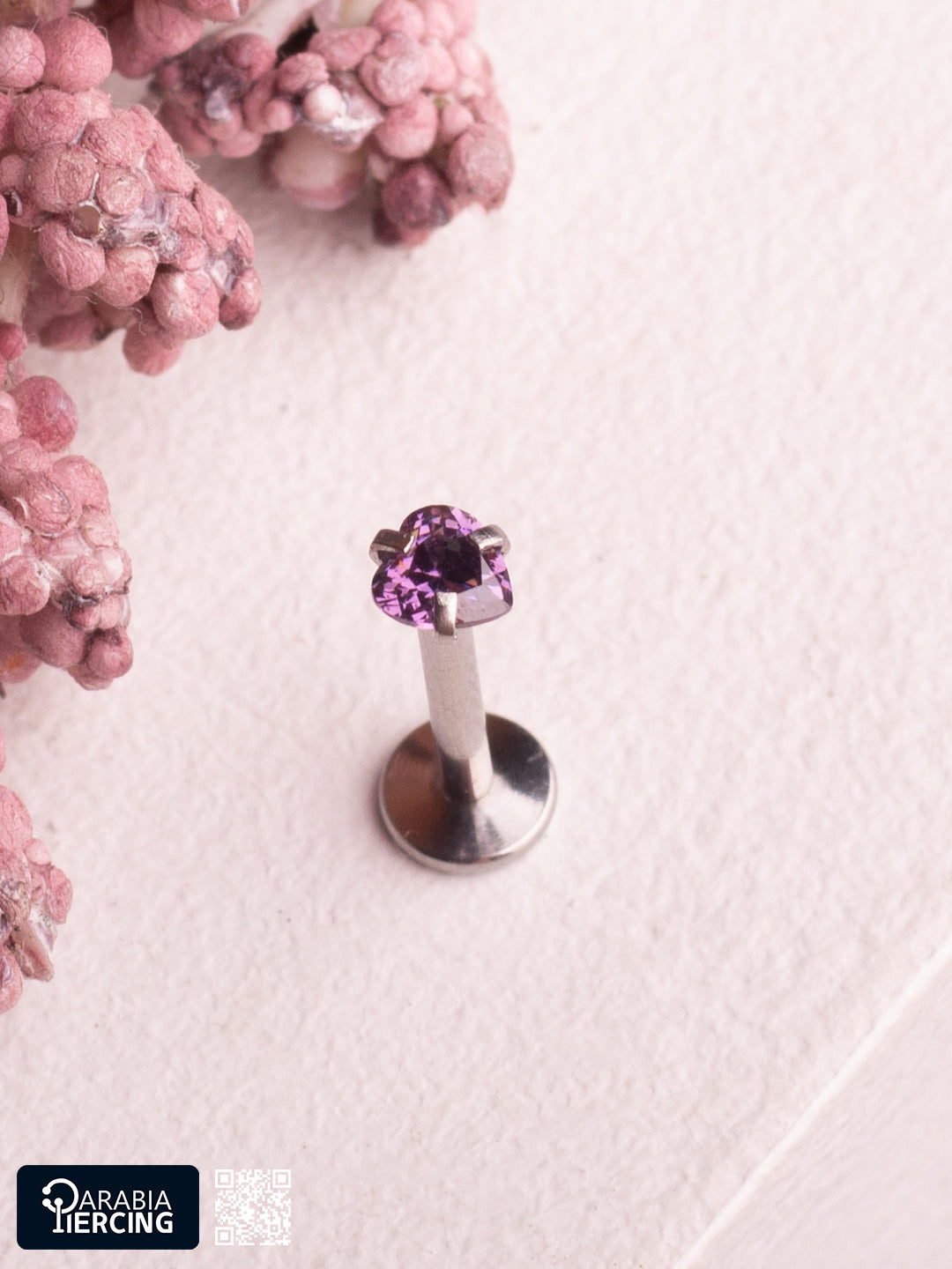 Purple Zircon Flatback