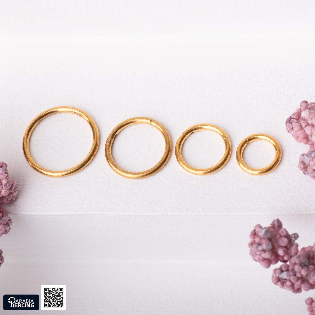 Thick Plain Gold Clicker