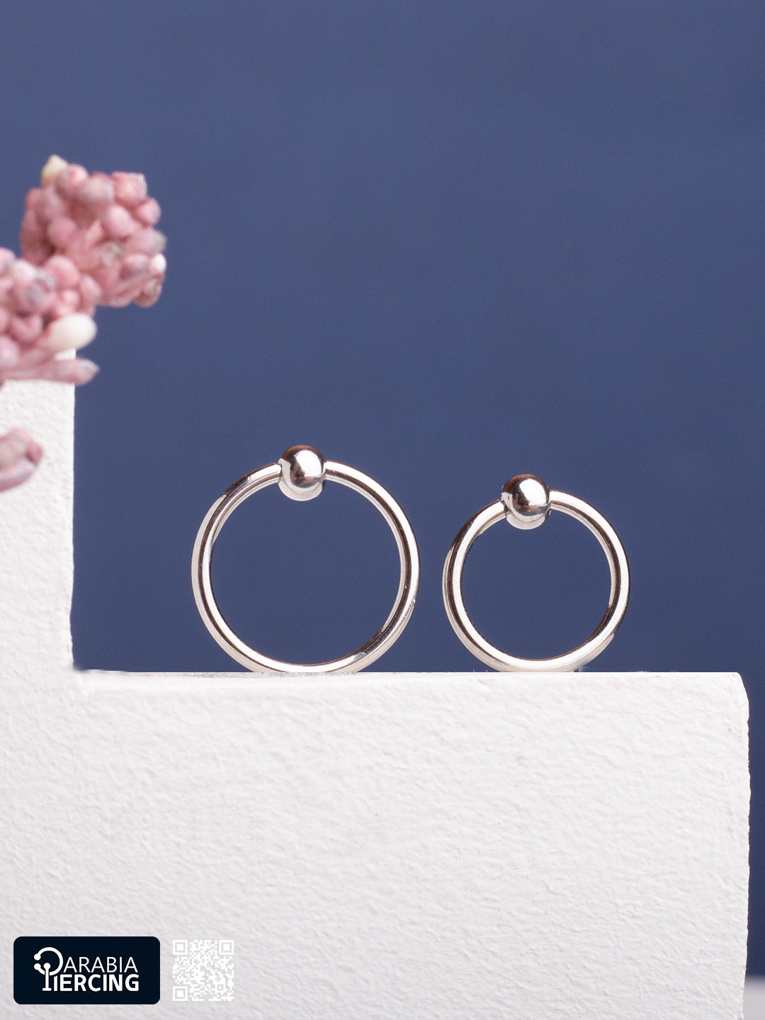 Silver Basic Ball Hoop