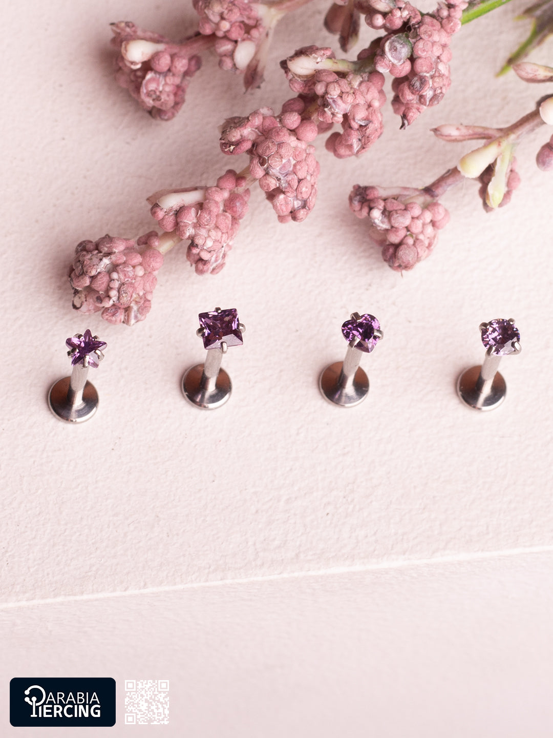 Purple Zircon Flatback