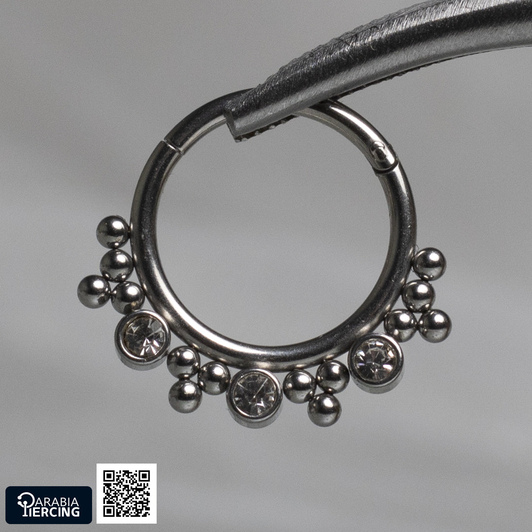 Crown Boho Daith Clicker