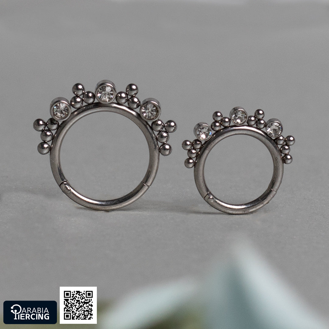 Crown Boho Daith Clicker