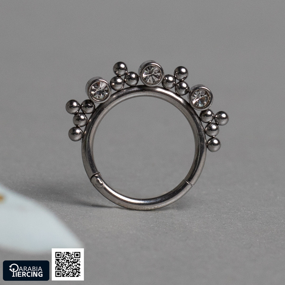 Crown Boho Daith Clicker