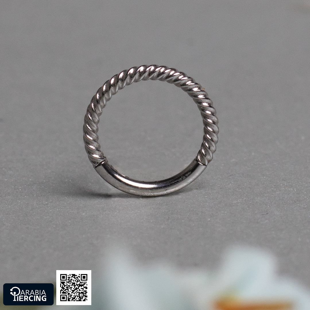 Silver Spiral Clicker