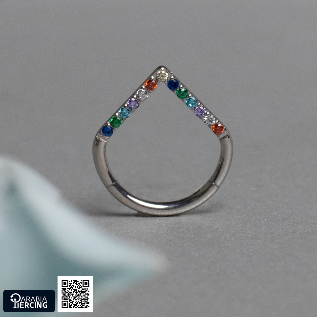 Colorful Spike Daith Clicker