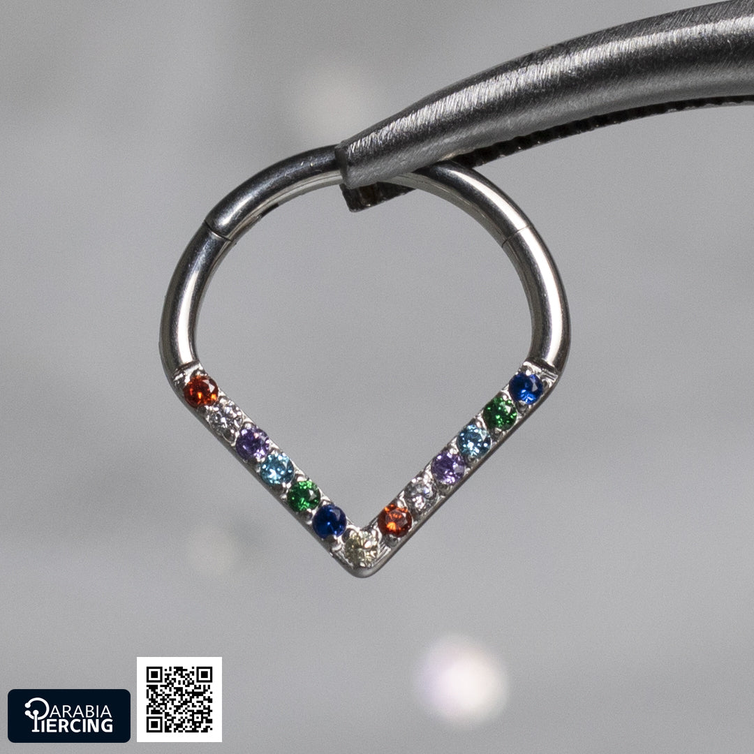 Colorful Spike Daith Clicker